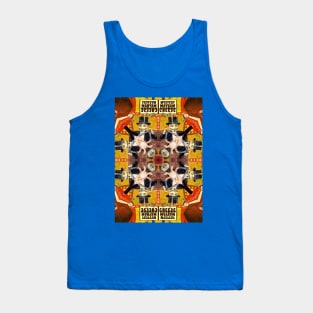 ACID BATH Freakshow X GHOST Pirate | Vintage Circus Poster Popart | Psychedelic Sideshow Hero Trip Design by Tyler Tilley Tank Top